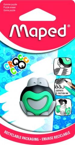 GOMA de BORRAR MAPED CROC CROC DUO RANITA BLISTER