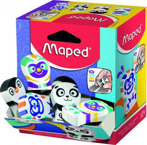 GOMA de BORRAR MAPED ERGO FUN SURTIDO EXPOSITOR de