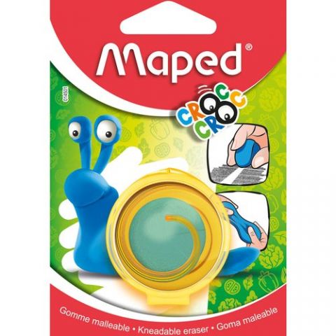 GOMA de BORRAR MAPED CROC CROC MALEABLE BLISTER DE