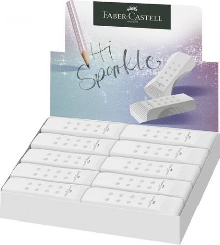 GOMA de BORRAR FABER-CASTELL RollOn BLANCA CAJA DE