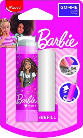 GOMA de BORRAR MAPED BARBIE BLISTER de 1
