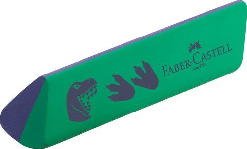 GOMA de BORRAR FABER-CASTELL DINOSAURIO (PVC-FREE