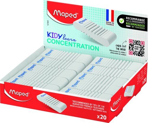 GOMA de BORRAR MAPED KIDY LEARN CONCENTRACION EXPO
