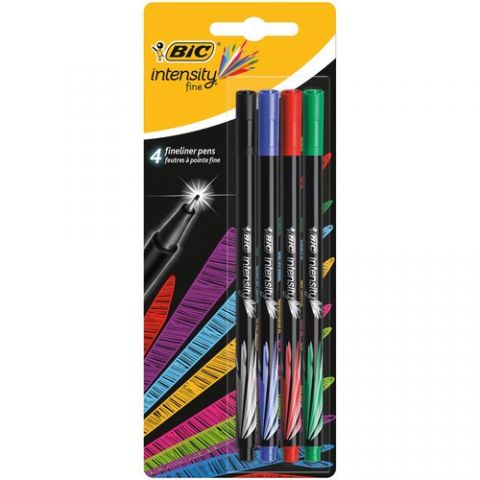 ROTULADOR BIC INTENSITY  4 COLORES SURTIDOS