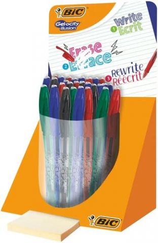 BOLIG.BIC GEL-OCITY BORRABLE EXP.28