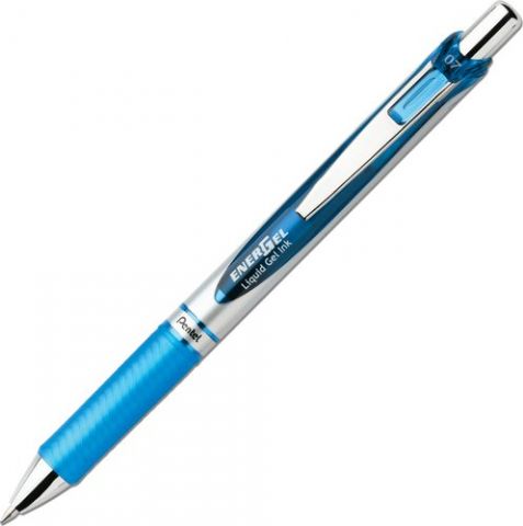 ROLLER GEL RT. PENTEL BL-77 ENERGEL 0,7 AZUL CLARO
