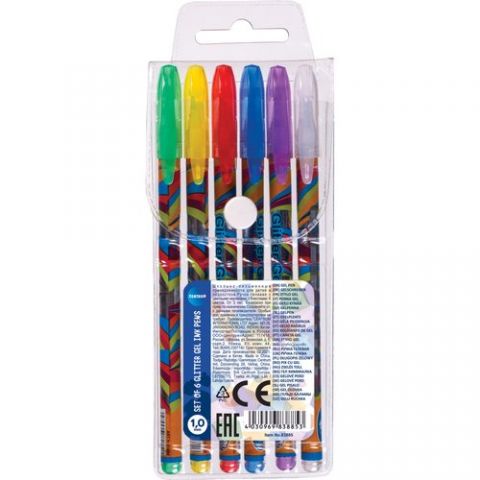 ROLLER GEL CENTRUM GLITTER 1,0 B/6