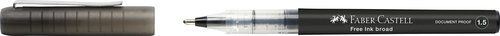 ROLLER T.LIQ. FABER-CASTELL FREE INK BROAD 1,5 NEG