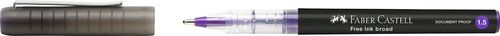 ROLLER T.LIQ. FABER-CASTELL FREE INK BROAD 1,5 VIO