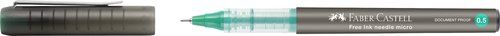 ROLLER T.LIQ. FABER-CASTELL MICRO 0,5 mm VERDE