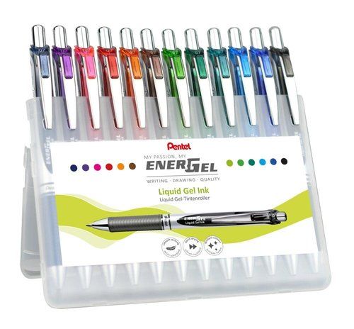 ROLLER GEL RT. PENTEL BL-77 ENERGEL 0,7 ESTUCHE DE