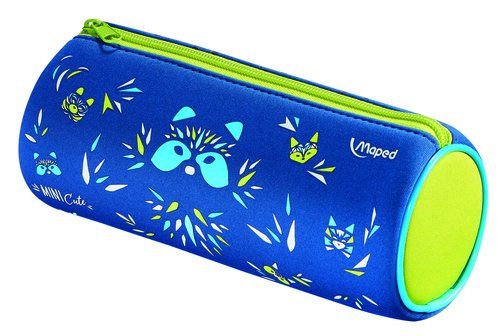 PORTATODO MAPED MINI CUTE REDONDO AZUL