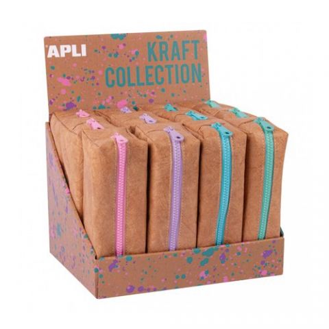 PORTATODO APLI KRAFT RECTANGULAR EXPOSITOR DE 12