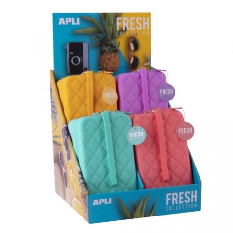 PORTATODO APLI FRESH SILICONA RECTANGULAR EXPOSITO