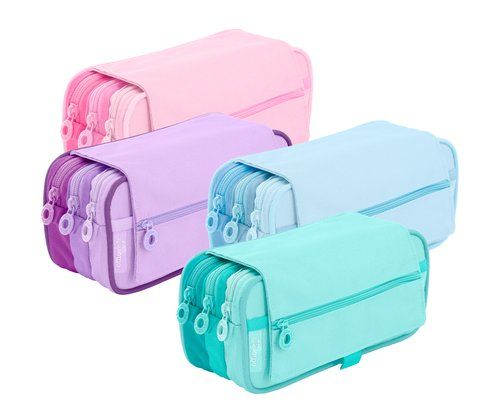 PORTATODO OFFICE BOX TRIPLE BLUSH SURTIDO (4 col.)
