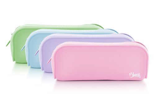 PORTATODO OFFICE BOX SILICONA RECTANGULAR BLUSH SU