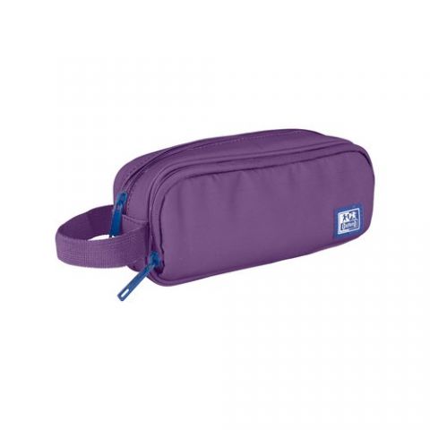 PORTATODO OXFORD B-SMART 3 COMPARTIMENTOS LILA