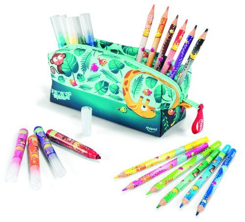 PORTATODO MAPED JUNGLE FEVER CON CONTENIDO
(12 rot
