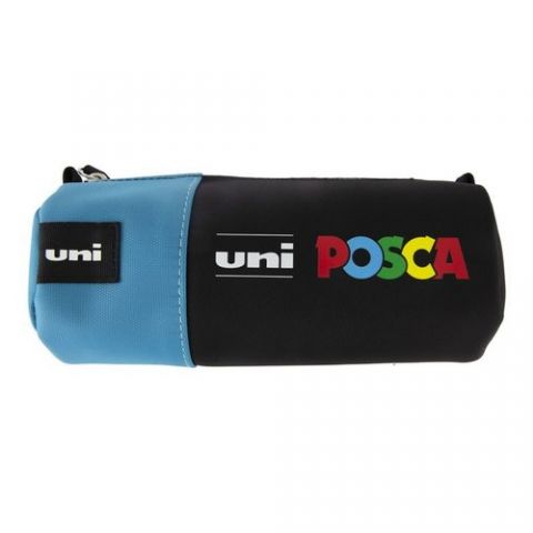 PORTATODO UNI-POSCA TELA AZUL