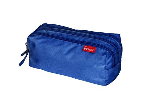 PORTATODO ENRI 3 CREMALLERAS AZUL