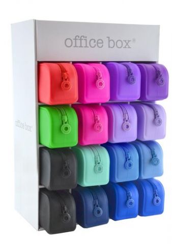 PORTATODO OFFICE BOX SILICONA RECTANGULAR  FLEX EX