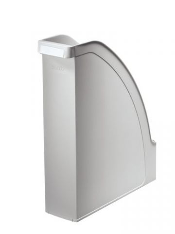 REVISTERO PLASTICO LEITZ PLUS A4 78mm OPACO GRIS