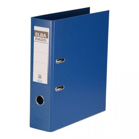 ARCHIVADOR ELBA PVC RADO PLAST A4 80 AZ.
