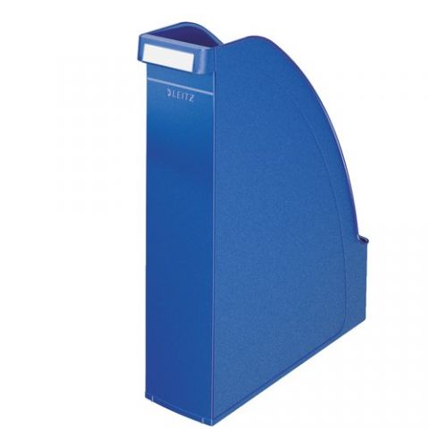 REVISTERO PLASTICO LEITZ PLUS A4 78mm OPACO AZUL