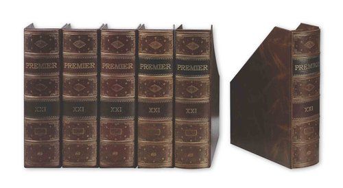 REVISTERO PVC PARDO serie PREMIER MARRON