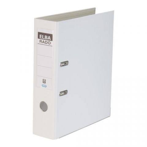 ARCHIVADOR ELBA PVC RADO PLAST A4 80 BL.
