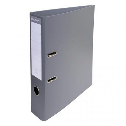 ARCHIVADOR EXAC. FR.PVC A4 70 GRIS RATON