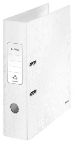 ARCHIVADOR LEITZ WOW A4 180º 80mm BLANCO