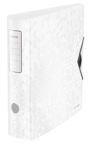 ARCHIVADOR LEITZ WOW A4 180º 80mm BLANCO