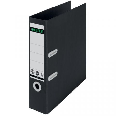 ARCHIVADOR LEITZ RECYCLE A4 180º 80mm NE