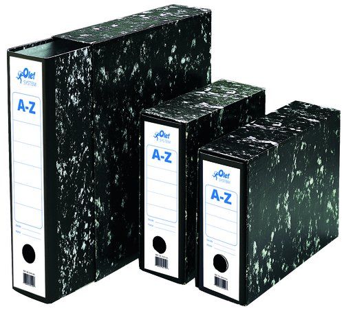 CAJA ARCHIV. OLEF Fº 82mm JASPEADO