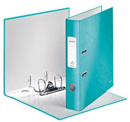 ARCHIVADOR LEITZ WOW A4 180º 50mm TURQUE