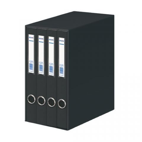 MODULO CARPETA ANILLAS DOHE CARTON FORRADO 4 uds.F