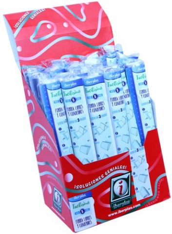 FORRO AJUSTABLE IBERPLAS ADHESIVOS TRANS.100µ 31,5