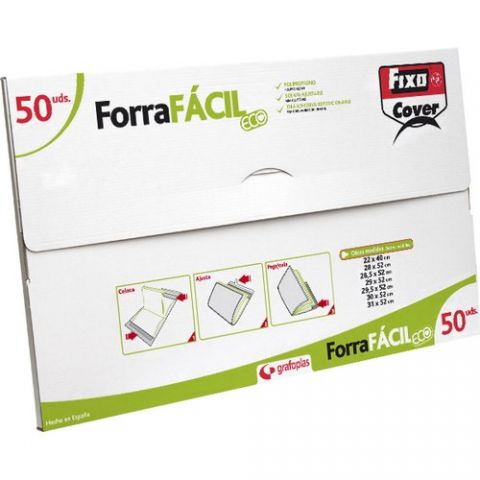 FORRO AJUSTABLE FIXO ECO PP TRANS.120µ 300x520