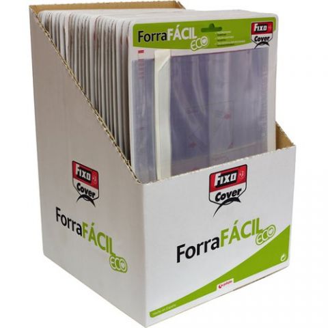 FORRO AJUSTABLE FIXO ECO PP TRANS. 22 x 40 cm PACK