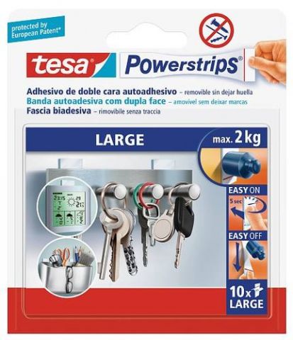 RECAMBIO TIRA POWERSTRIPS GRANDES 10 UNIDADES