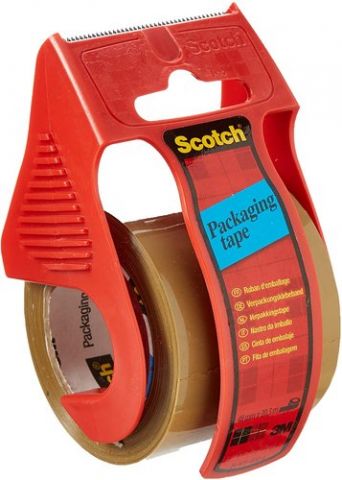 CINTA de EMBALAJE SCOTCH rollo 20x50 con DISPENSAD