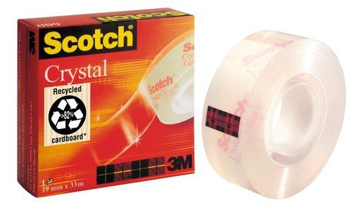 CINTA ADHESIVA SCOTCH CRYSTAL ULTRATRANSPARENTE ro