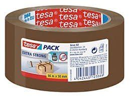 CINTA de EMBALAJE TESA PVC EXTRA FUERTE LISO rollo