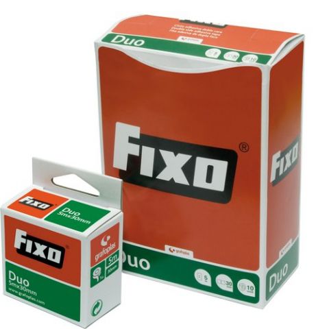 CINTA ADHESIVA DOBLE CARA FIXO DUO rollo 20x30