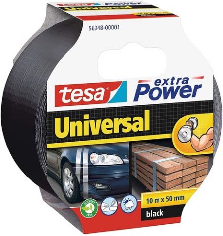 CINTA AMERICANA TESA EXTRA POWER rollo 10x50 NEGRA