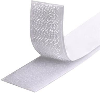 CINTA VELCRO YOSAN GANCHO 16mm x 25m BLANCO