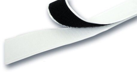 CINTA VELCRO YOSAN GANCHO 25mm x 25m NEGRO