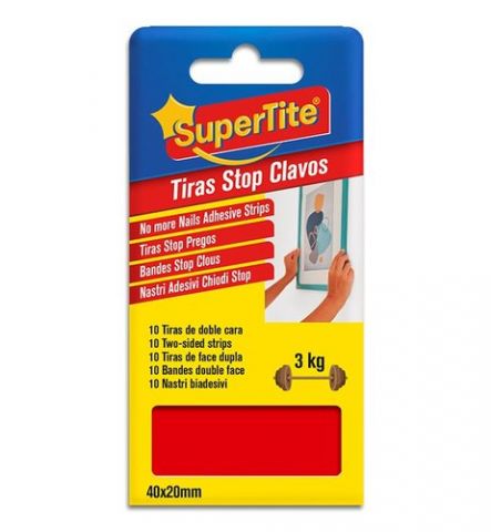 CINTA DOBLE CARA SUPERTITE STOP CLAVOS 40x20mm EST