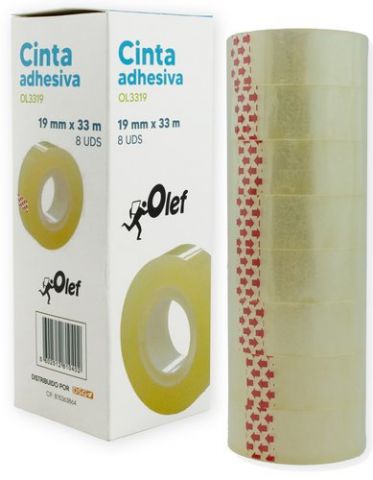 CINTA ADHESIVA OLEF rollo 33x19
